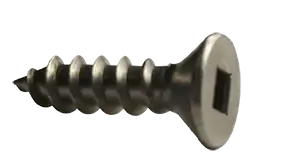 Express Delivery 8 X 1/2" Type A Self Tapping Sheet Metal Screws Flat Head Square Drive 18/8 Stainless Steel (5000/Pkg.)