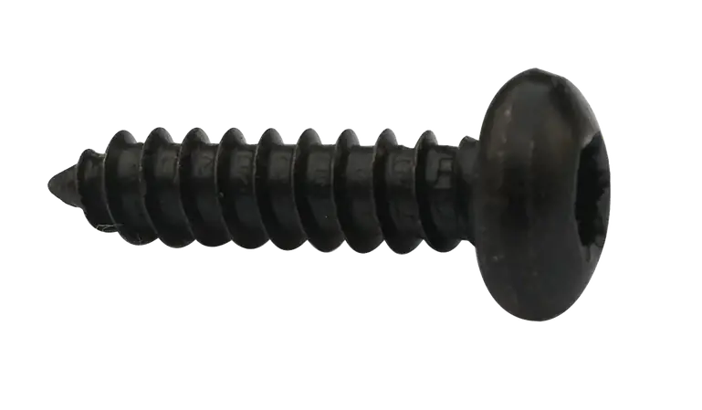 8 X 1/2" Type AB Self Tapping Sheet Metal Screws Pan Head Six Lobe Drive Steel Black Oxide (10000/Pkg.) Hot Deal