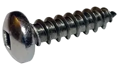 6 X 3/8" Type A Self Tapping Sheet Metal Screws Pan Head Square Drive 18/8 Stainless Steel (5000/Pkg.) Luxury