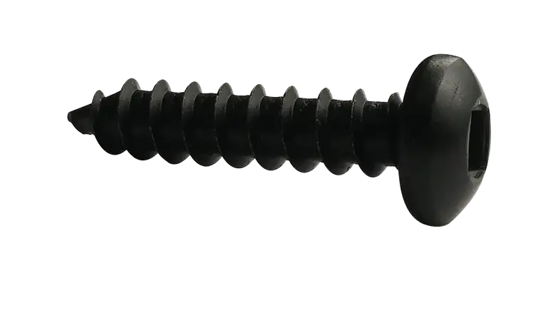 Fast Shipping 10 X 1/2" Type AB Self Tapping Sheet Metal Screws Pan Head Square Drive Steel Black Oxide (8000/Pkg.)