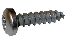 Limited Offer 8 X 1" Type A Self Tapping Sheet Metal Screws Pan Head Six Lobe Drive Steel Zinc & Bake (5000/Pkg.)