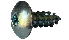 Direct From Factory 6 X 1/2" Type A Self Tapping Sheet Metal Screws Pan Head Square Drive Steel Zinc & Bake (10000/Pkg.)