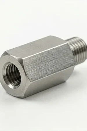 While Supplies Last 1/4" Hex X 1/8" Swage Standoffs 4-40 Thread 1/16" Panel Brass (250 / Pkg.)