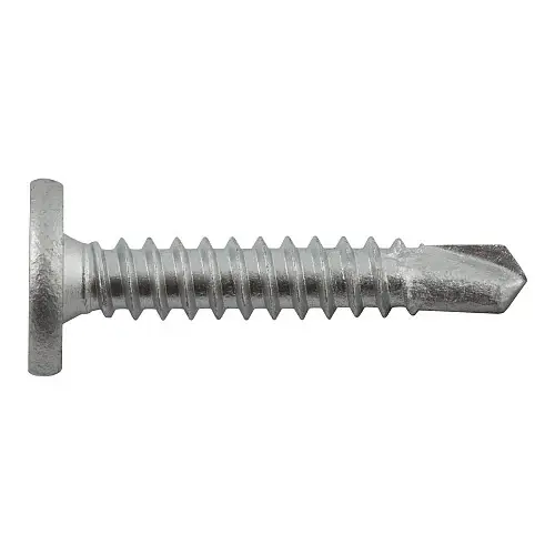 New Release 10-16 X 2" DeWalt Self-Drilling Screws Pancake Head Phillips Drive Point Type 3 Carbon Steel DFSEDO470 (2000/Pkg.)