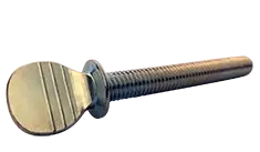 Express Delivery 10-32 X 1/2" Thumb Screws Shoulder Head Knurled Drive Full Thread Steel Zinc Plated (1000 / Pkg.)
