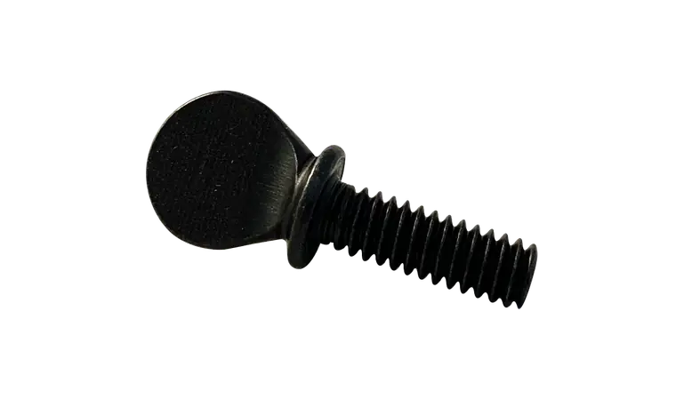 High Quality 1/4-20 X 1 1/2" Thumb Screws Shoulder Head Knurled Drive Full Thread Steel Black Oxide (600 / Pkg.)