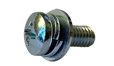 Trending 4-40 x 1/4" SEMS Machine Screws Phillips Pan Head Split Lock & Narrow Flat Washer Steel Zinc & Bake (10000 / Pkg.)