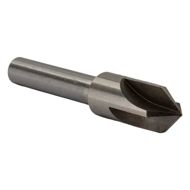 Best Choice 5/8"-60 Degree 4 Flute Machine Countersink HSS 1/2" Round Shank DEWMSK5/8-60
