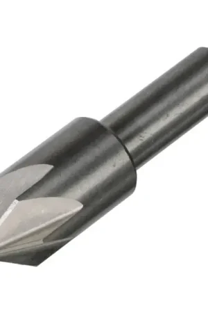 7/8"-100 Degree 6 Flute Chatterless Countersink HSS 1/2" Round Shank DEWCHAT7/8-100 Clearance