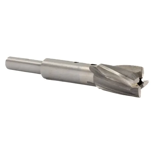 Sale 7/8" X 3/16" Aircraft Counterbore HSS 1/4" Round Shank 4 Flute DEWA/CCBR7/8