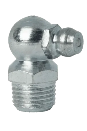 1/8-27 PTF 90 Degree Short SAE Special Grease Fitting Steel Zinc Clear (100 / Bag) Deal