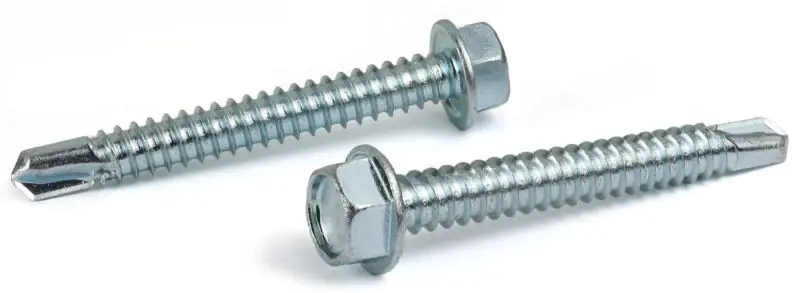 10-16 X 3/4" Self-Drilling Screws Hex Washer Head 410 Stainless Steel (100/Pkg.) Factory Price