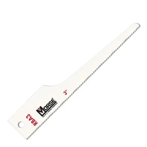 Sale 3" X 1/2" 14 TPI Air Saw Blade Bi-Metal .025" Thick (5 / Pkg.) MK Morse RBA314T05