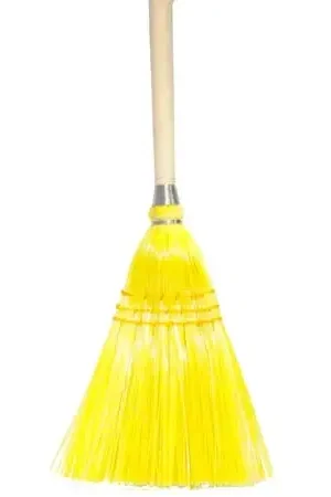 Magnolia Brush 466 3-Sew Plastic Lobby Broom Low Price