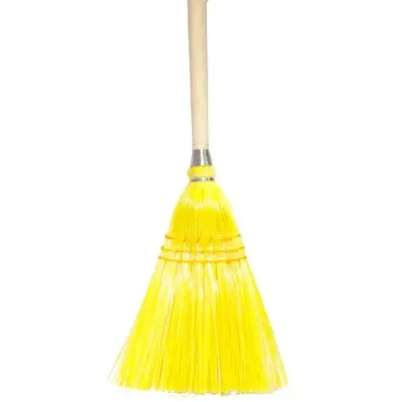 Magnolia Brush 466 3-Sew Plastic Lobby Broom Low Price