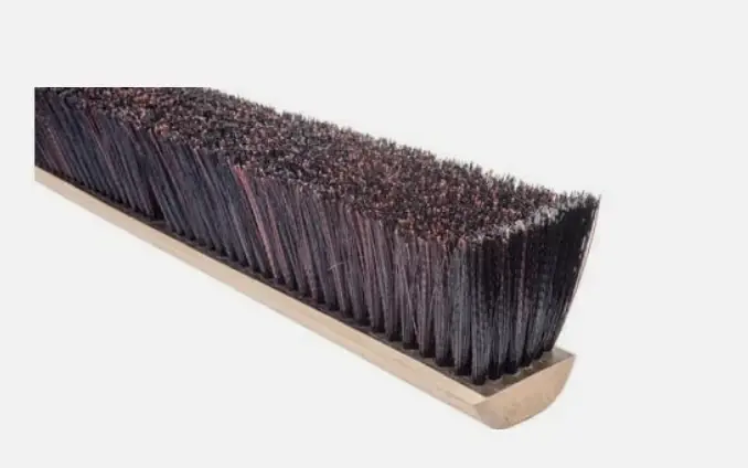 Budget Magnolia Brush 5630 30" Red & Black Plastic Mix Push Broom