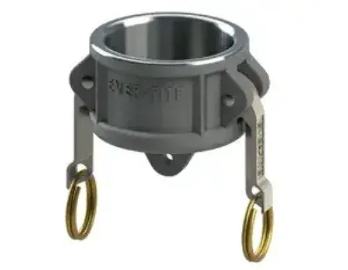 Luxury 1-1/2" Cam & Groove Dust Cap Ever-Tite Aluminum