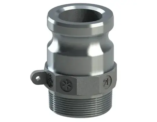 1-1/2" Type F Cam & Groove Adapter x Male NPT Ever-Tite Aluminum Shop Now