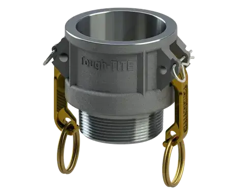 1-1/4" Type B Cam & Groove Coupler x Male NPT Tough-Tite Aluminum Buy Direct