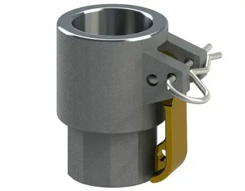 One Day Deal 3/4" Type D Cam & Groove Coupler x Female NPT U-Tite Aluminum (2 / Pkg.)