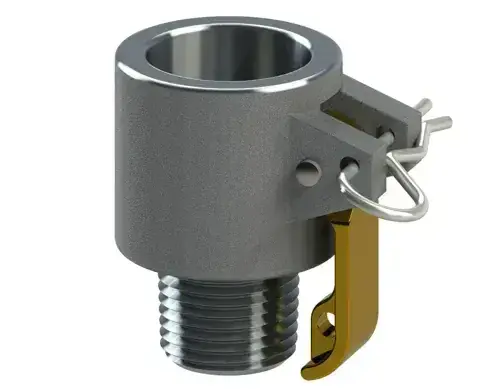 1" Type B Cam & Groove Coupler x Male NPT U-Tite Aluminum (2 / Pkg.) Low Price