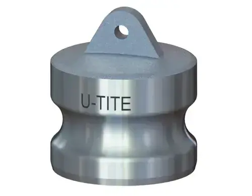 1-1/2" Cam & Groove Dust Plug U-Tite Aluminum (5 / Pkg.) Same Day Shipping