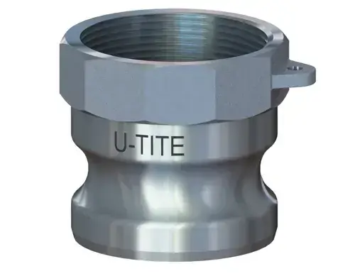 3" Type A Cam & Groove Adapter x Female NPT U-Tite Aluminum (2 / Pkg.) Affordable