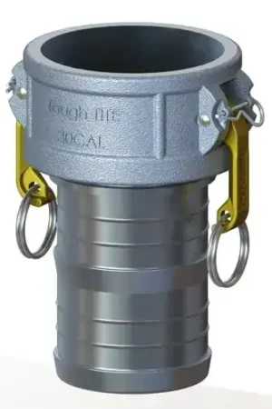 3" Type C Cam & Groove Coupler x Hose Shank U-Tite Aluminum Deal