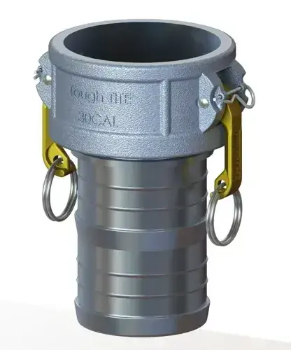 3" Type C Cam & Groove Coupler x Hose Shank U-Tite Aluminum Deal