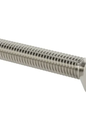 While Supplies Last M6-1 X 12mm Socket Cap Screws Flat Head Hex Socket Drive Fully Threaded 316 Stainless Steel (100 / Pkg.)