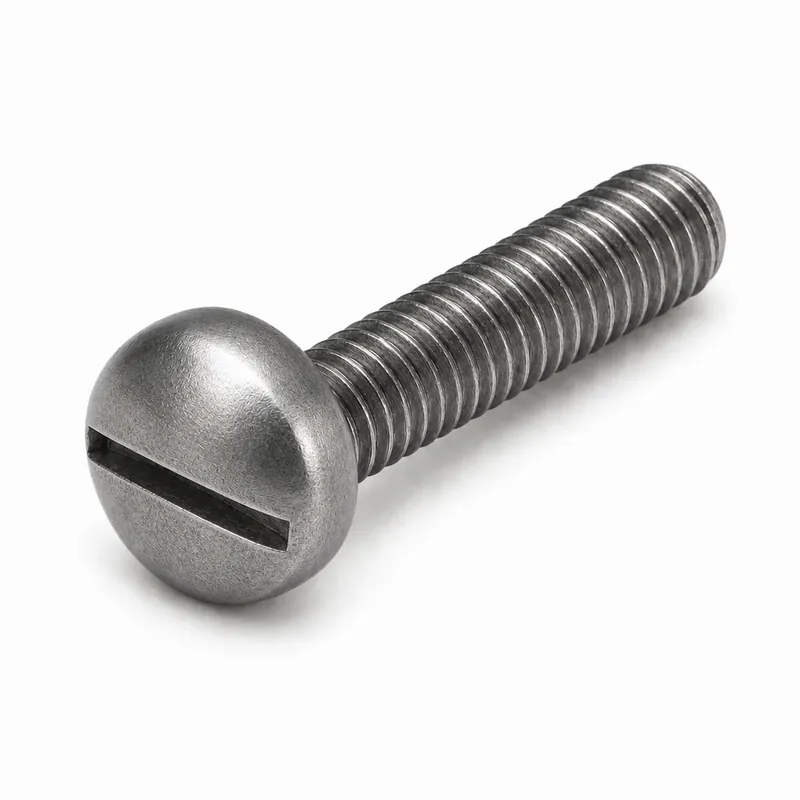 Hassle-Free Returns 10-24 X 1-1/2" Pan Head Machine Screws Slotted Drive Plain Steel (300 / Pkg.)