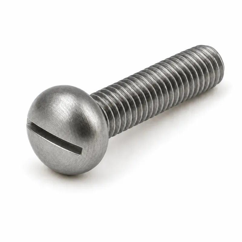 Mega Sale 6-32 X 1-1/4" Round Head Machine Screws Slotted Drive Plain Steel (600 / Pkg.)