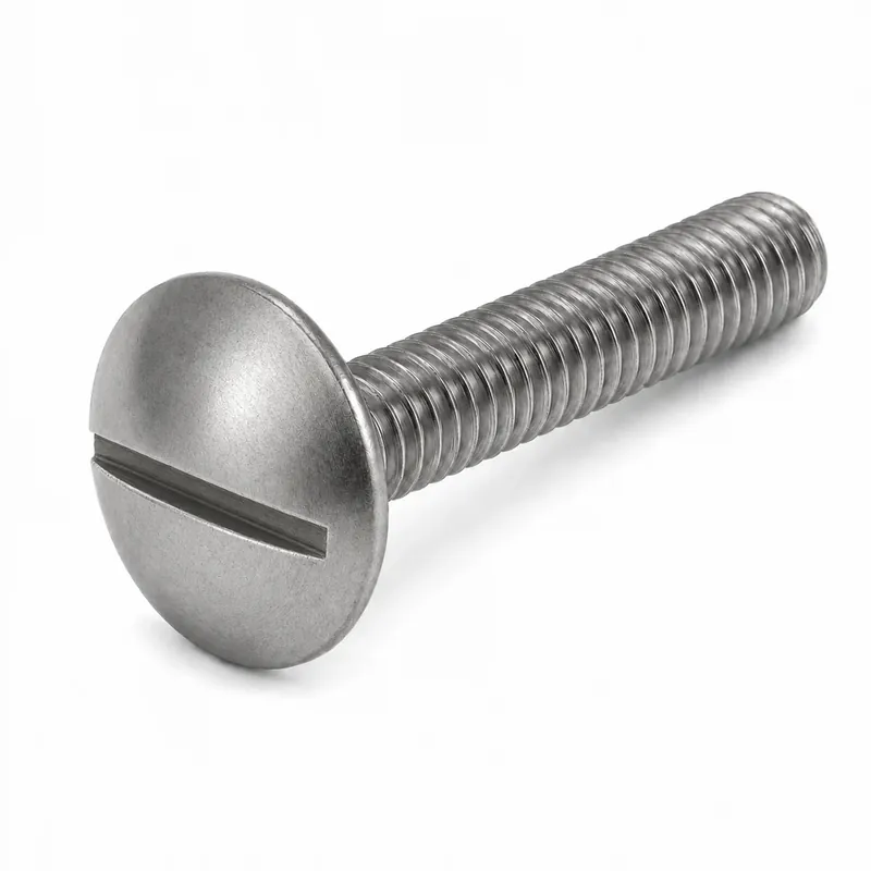 Trending 1/4-20 X 4" Truss Head Machine Screws Slotted Drive Plain Steel (100 / Pkg.)