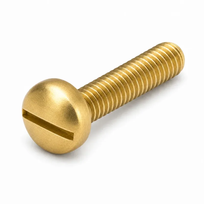 Today Only 6-32 X 5/16" Pan Head Machine Screws Slotted Drive Brass (200 / Pkg.)