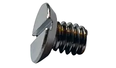 Genuine 10-32 X 2-1/4" Flat Head Machine Screws Slotted Drive 18/8 Stainless Steel (200 / Pkg.)
