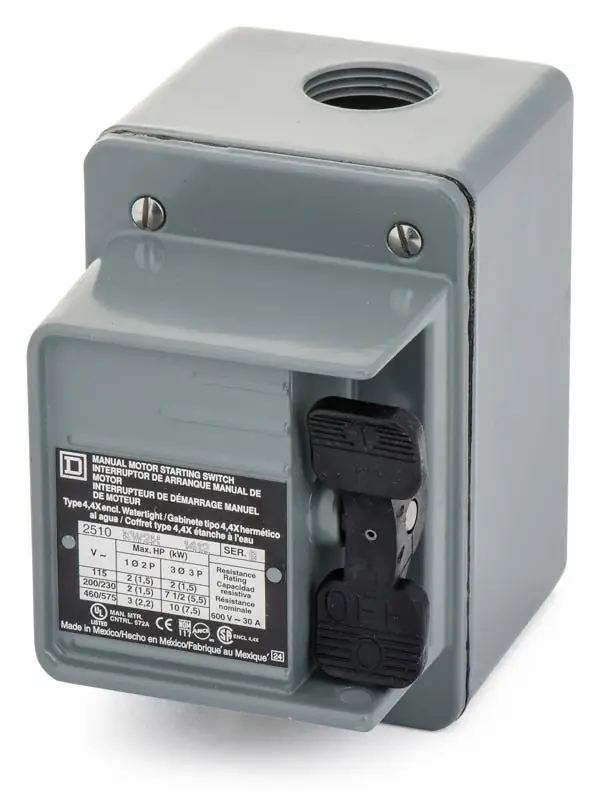 Square D 2510KW2H Non-Reversing Manual Switch Buy Today