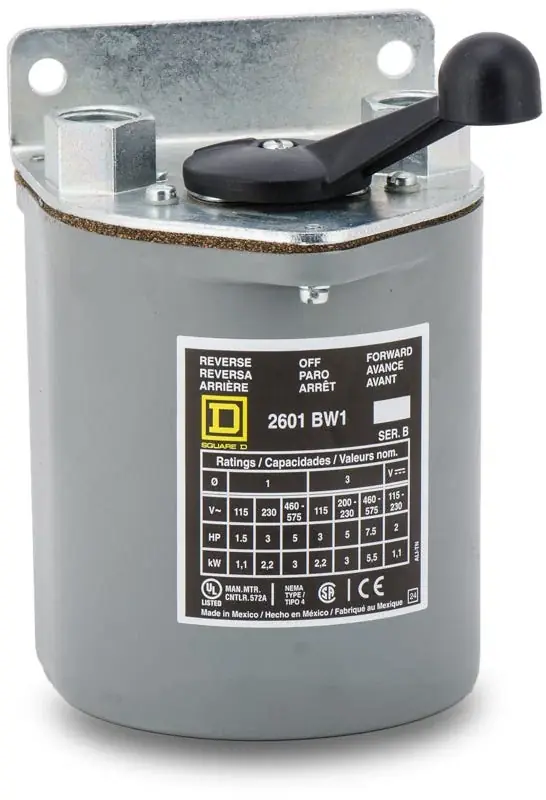 Fan Favorite Schneider Electric 2601BW1 Drum Switch