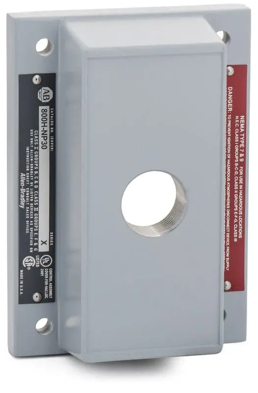 Deal Allen-Bradley 800H-NP30 Enclosure Cover