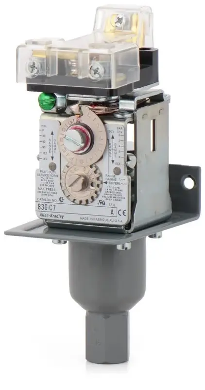 Final Sale Allen Bradley 836-C5 Pressure Switch