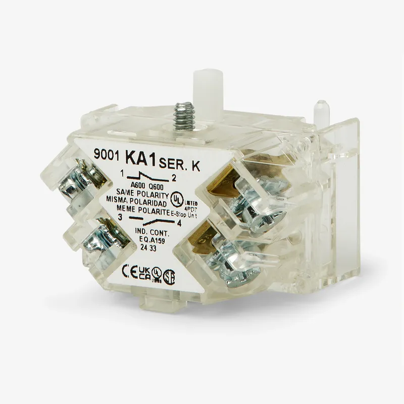 Crafted Schneider Electric 9001KA1 Contact Block