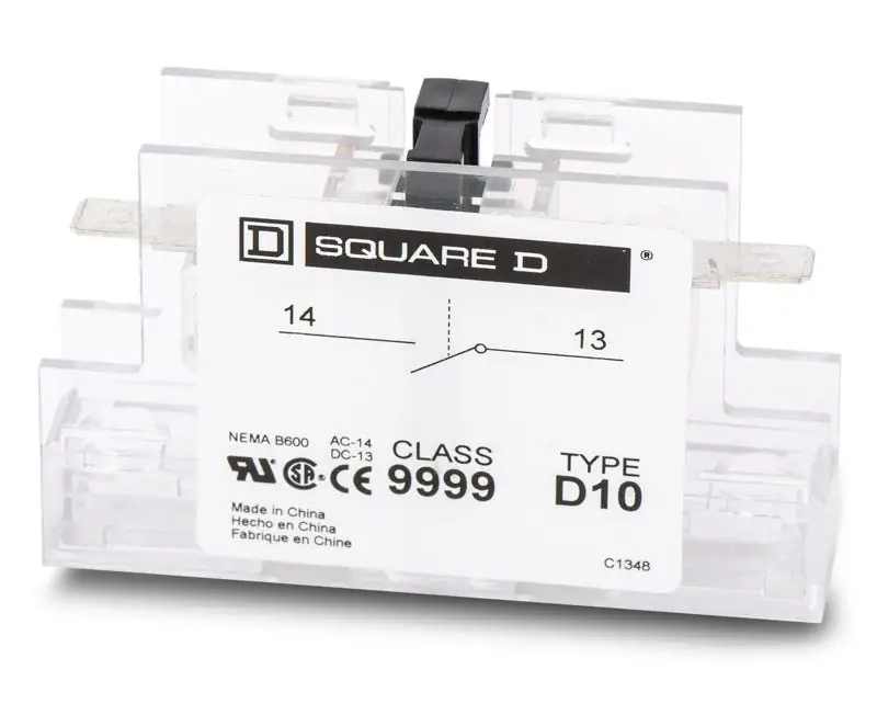 Best Choice Square D 9999D10 Auxiliary Contact Block