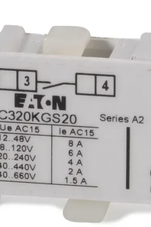 Eaton/Cutler-Hammer C320KGS20 Auxiliary Contact Block Super Sale