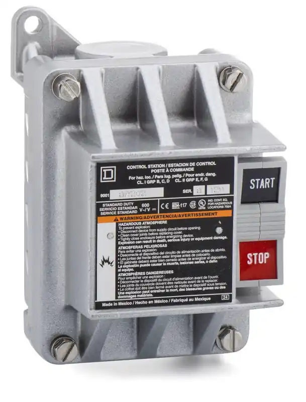 Square D 9001BR202 Push Button Control Station Special Discount