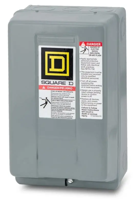 Square D 9991SCG7 Contactor Enclosure Instant Buy