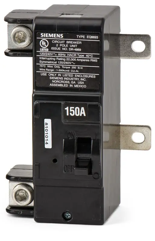 Instant Buy Siemens MBK150A - 150A 2 Pole Main Breaker Kit