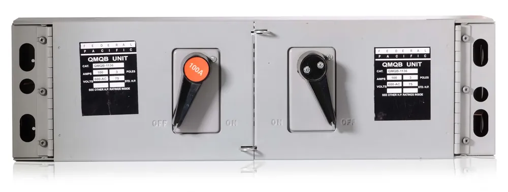 Federal Pacific QMQB1136R 3 Pole Panel Board Switch Get Yours