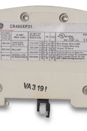 Brand New General Electric CR460XP31 Power Pole Assembly