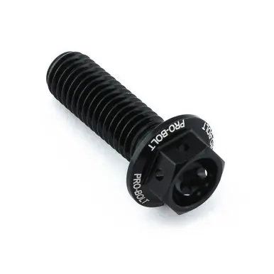 Aluminium Flanged Hex Head Bolt M8x(1.25mm)x25mm Race Spec Etched Popular