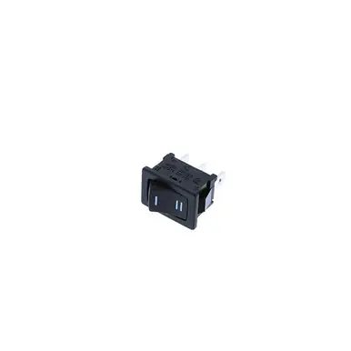 Top Pick RF1-1D-DC-2-B-4 Switch Components - Mini Rocker - 3P SPDT ON-ON, w/ print