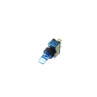 TE6-1A-DC-1-UL Switch Components - Duckbill Toggle - 3P SPST OFF-ON, Blue Bulb Final Sale